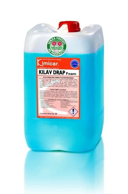 Kilav drap foam 12kg lavatappezzeria marca Kimicar